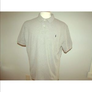 Polo by Ralph Lauren Mesh shirt polo style grey